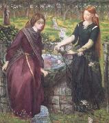 Dante Gabriel Rossetti Dante's Vision of Rachel and Leah (mk28) oil painting picture wholesale